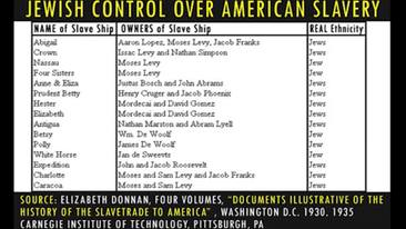 Jews owned the Slave Ships